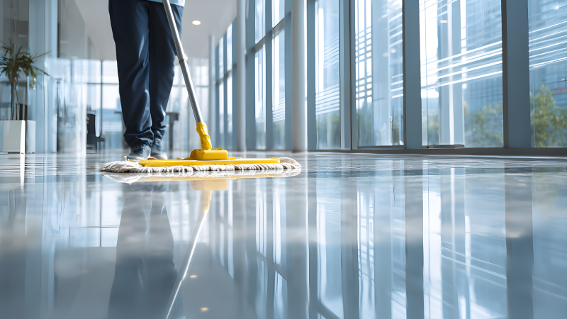 Eco-friendly janitorial services for commercial buildings in Barrie
