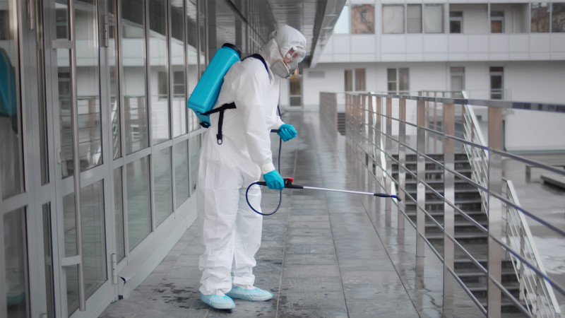 Certified disinfection and sanitization cleaning services in Ottawa for safe commercial environments.